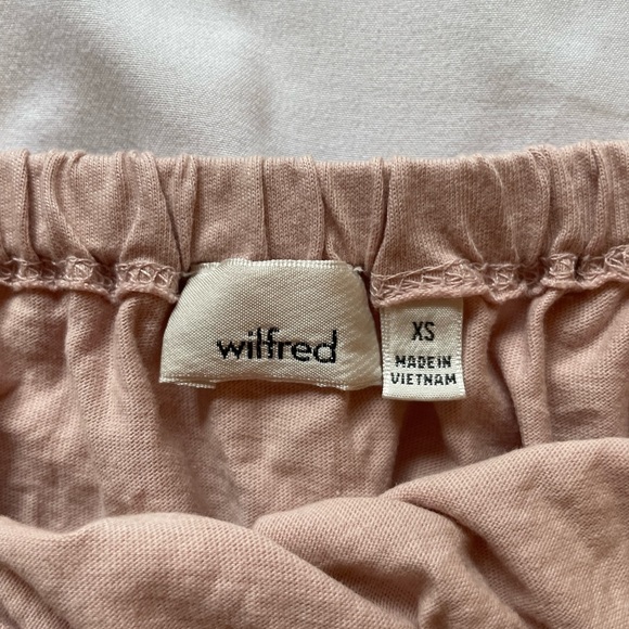 WILFRED OFF THE SHOULDER CROP TOP PINK - Picture 2 of 3